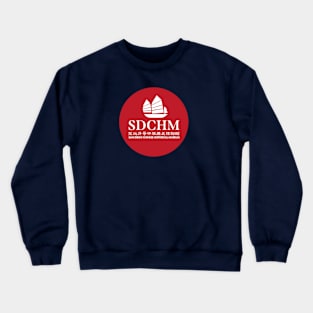 Red Circle Doublesided logo Crewneck Sweatshirt